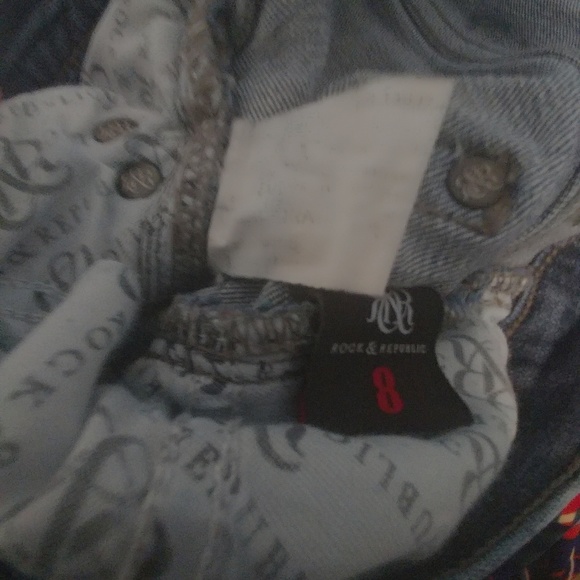 Rock & Republic Kasandra Jeans Size 8 - Picture 5 of 6